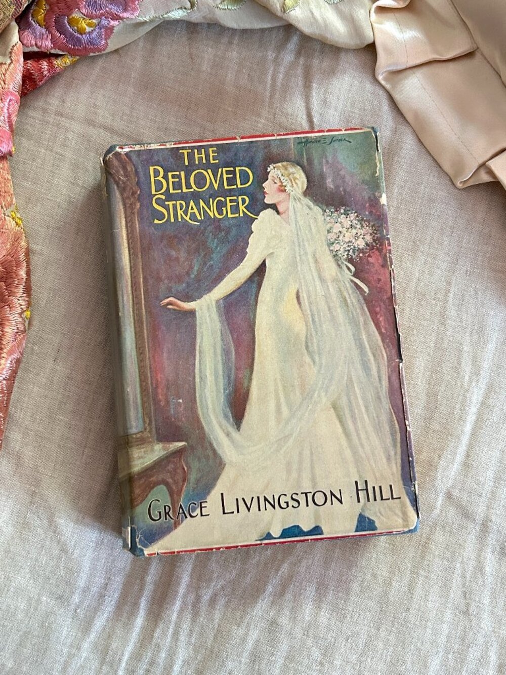 Vintage 1933 'The Beloved Stranger' by Grace Livingston Hill, Hardcover Book